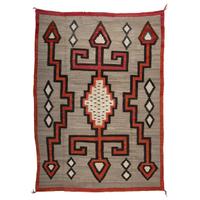 Navajo Modified Storm Pattern Weaving / Rug