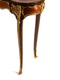 A Louis XV Style Gilt Metal Mounted Cartonnier Desk