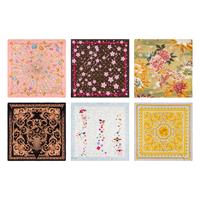 Gucci, Versace, & Louis Vuitton; Six Scarves