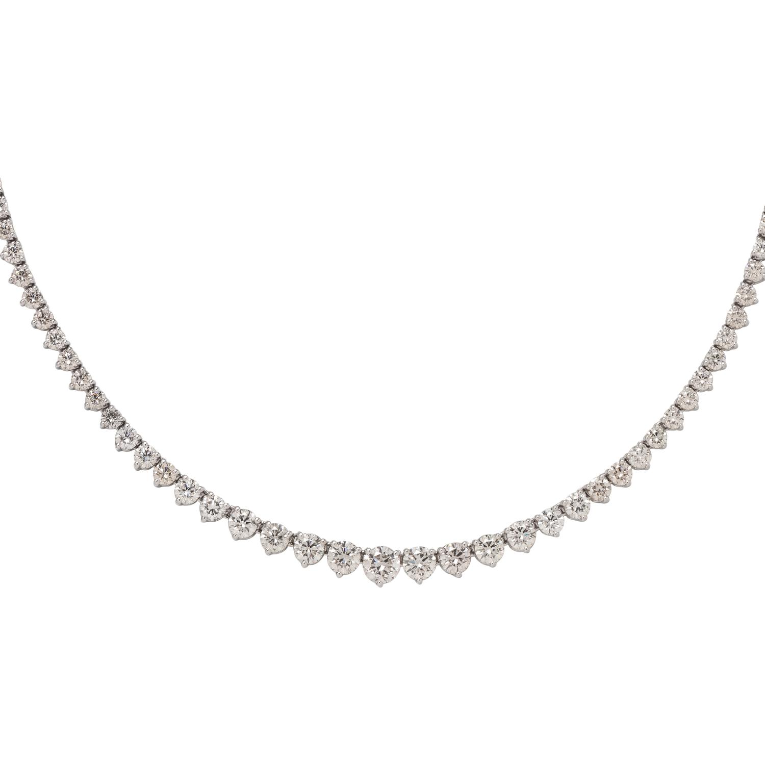 DIAMOND RIVIÈRE NECKLACE