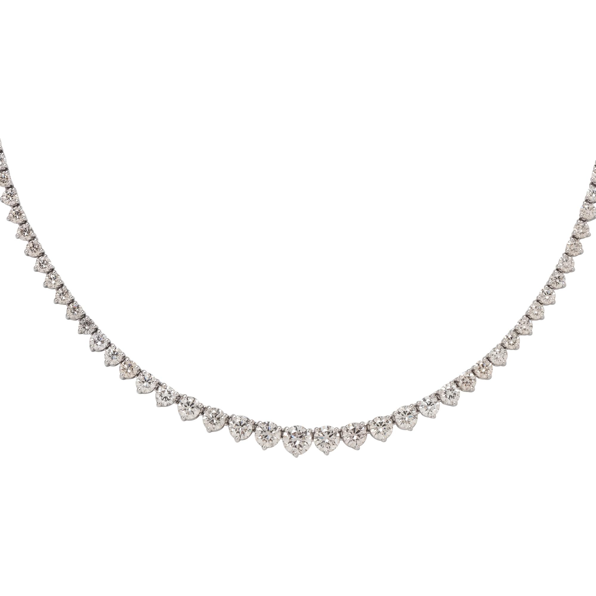 DIAMOND RIVIÈRE NECKLACE