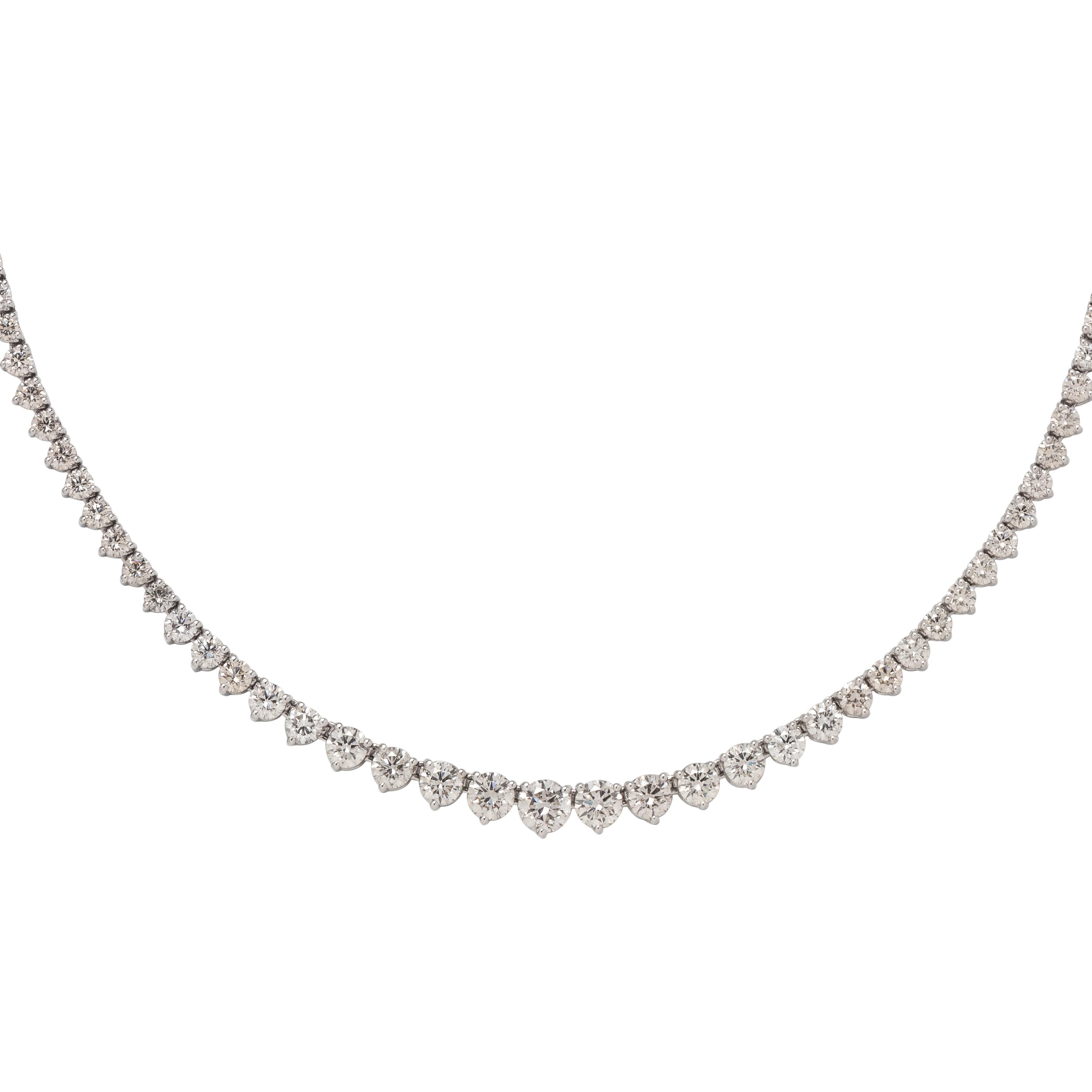 DIAMOND RIVIÈRE NECKLACE