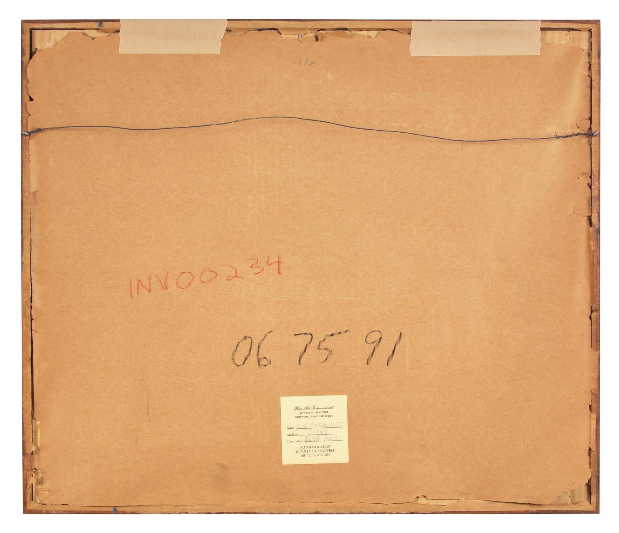 Je Rêvais from L es É quilibristes (one from a set of 16 works), 1963