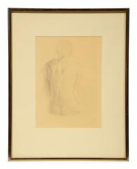 Seated Male Nude