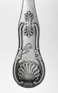A Pair of Scottish William IV Silver Serving Spoons