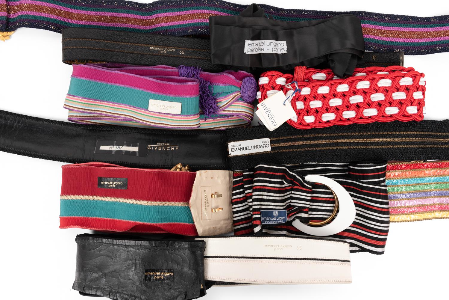 Twelve Designer Belts, 1970-90s