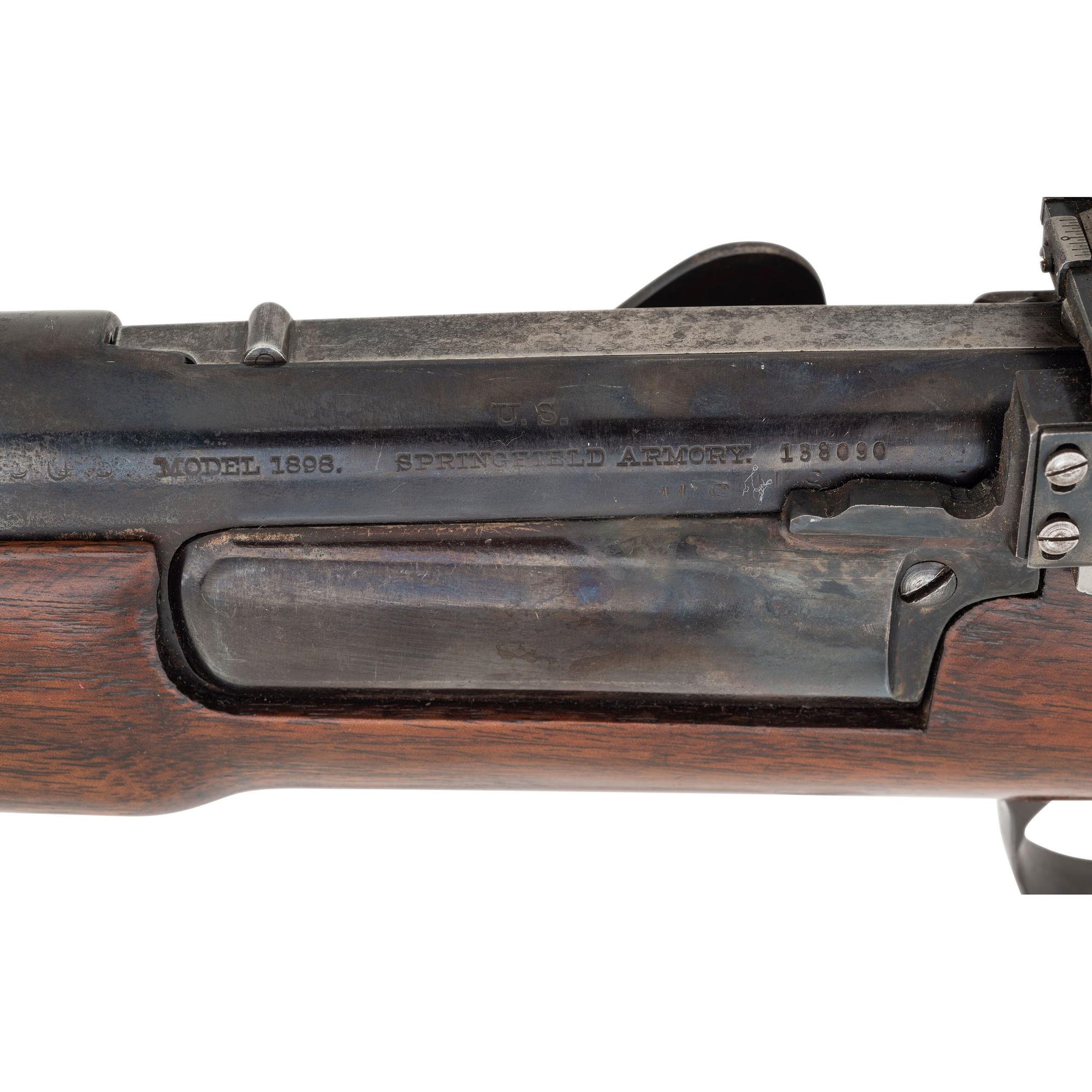 ** Sporterized U.S. Springfield Model 1898 Krag Rifle