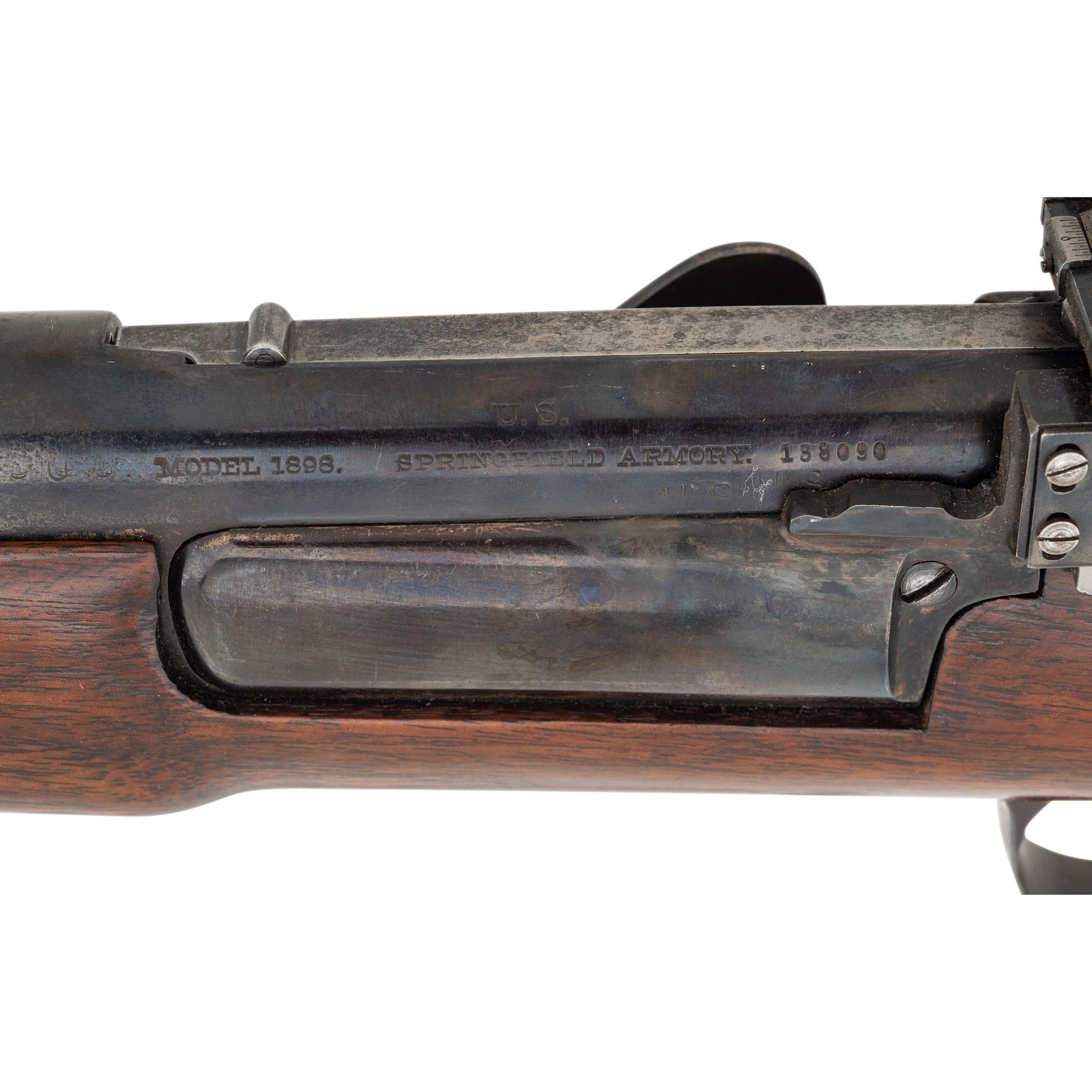 ** Sporterized U.S. Springfield Model 1898 Krag Rifle