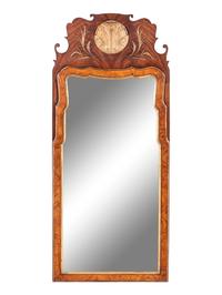 A George II Style Mahogany Mirror