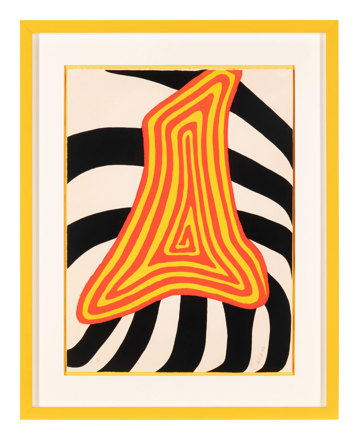 Zèbre Jaune et Zèbre Noir , 1976