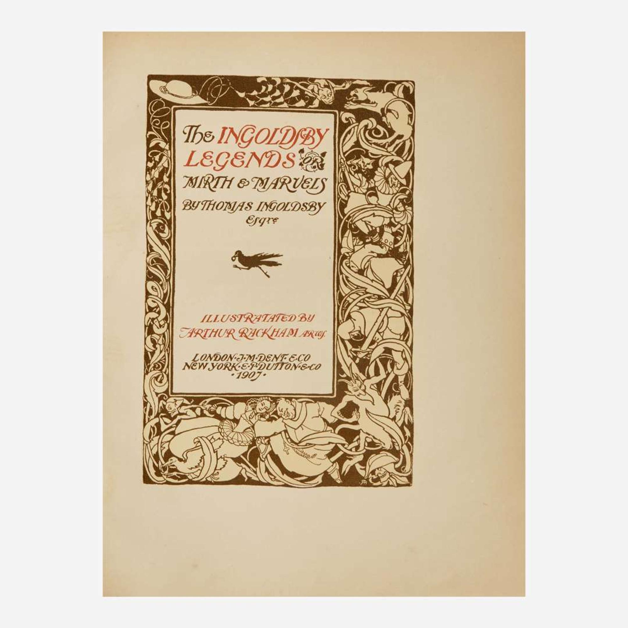 [Children's & Illustrated] [Rackham, Arthur] Ingoldsby, Thomas The Ingoldsby Legends, or Mirth & Marvels