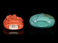 Tow Chinese Snuff Bottles