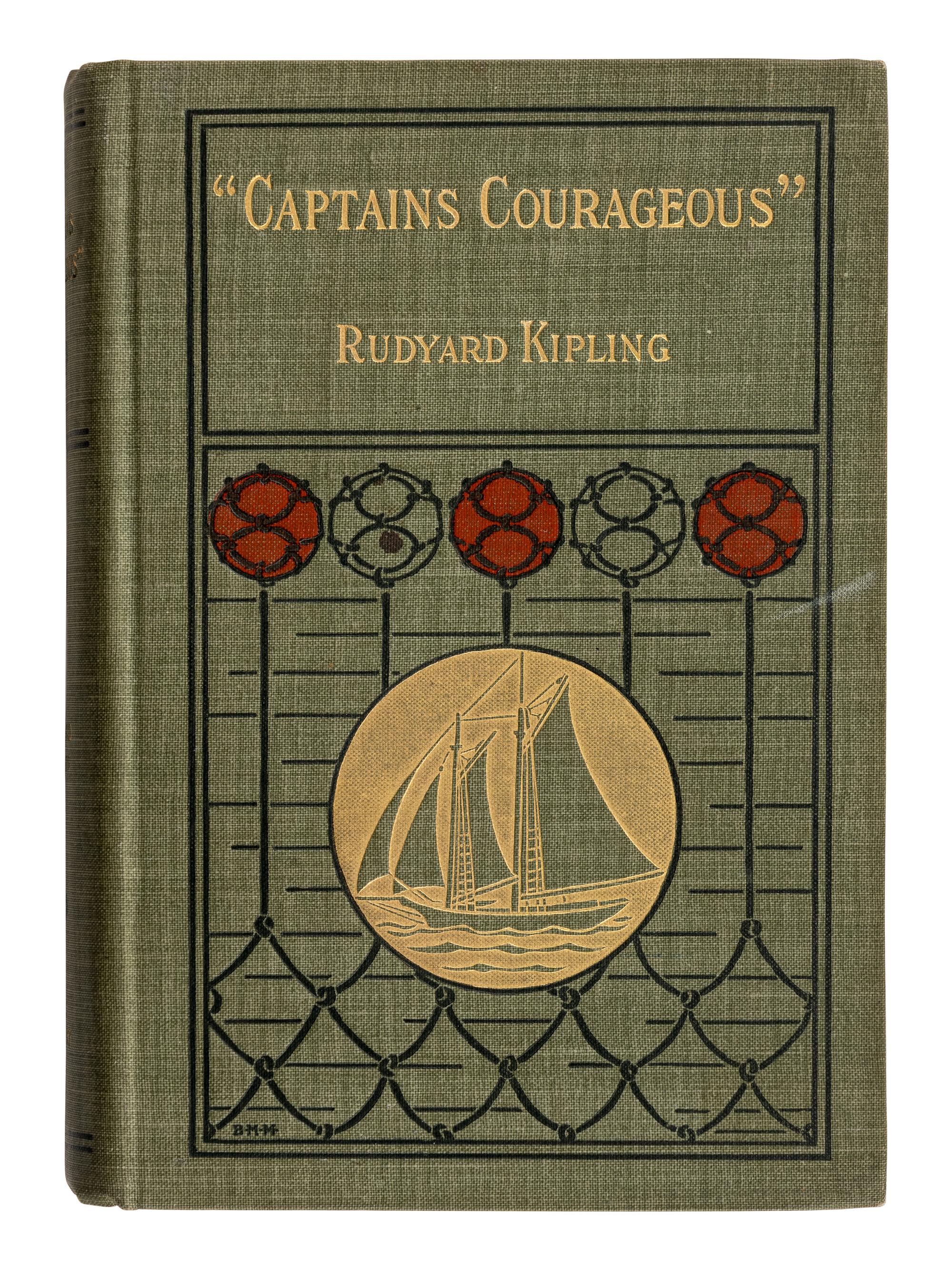 KIPLING, Rudyard (1865-1936). Captains Courageous. New York: The Century Company, 1897.