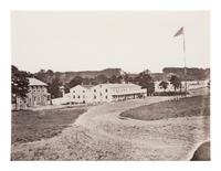 [CIVIL WAR]. Three albumen prints by an unknown photographer.