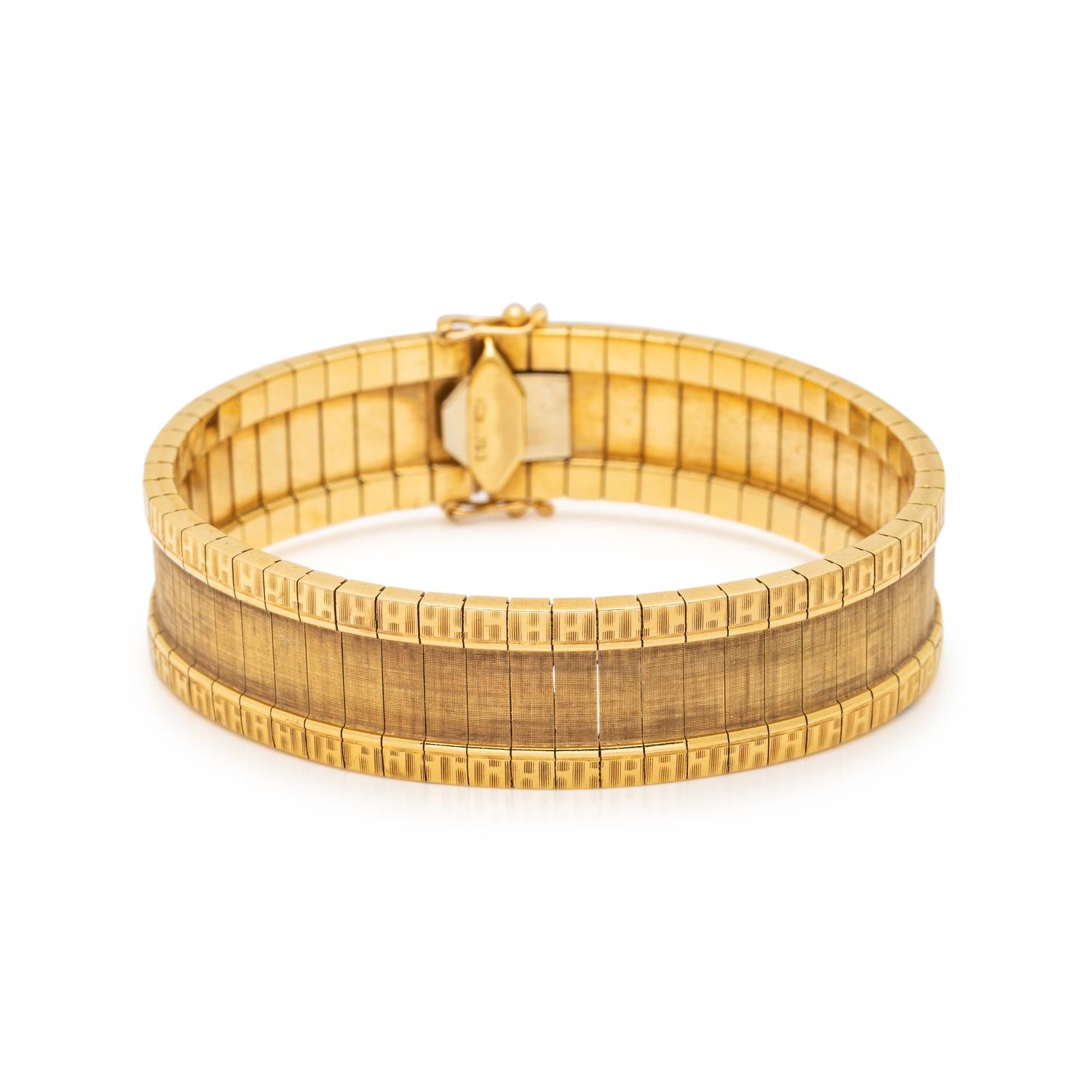 YELLOW GOLD BRACELET