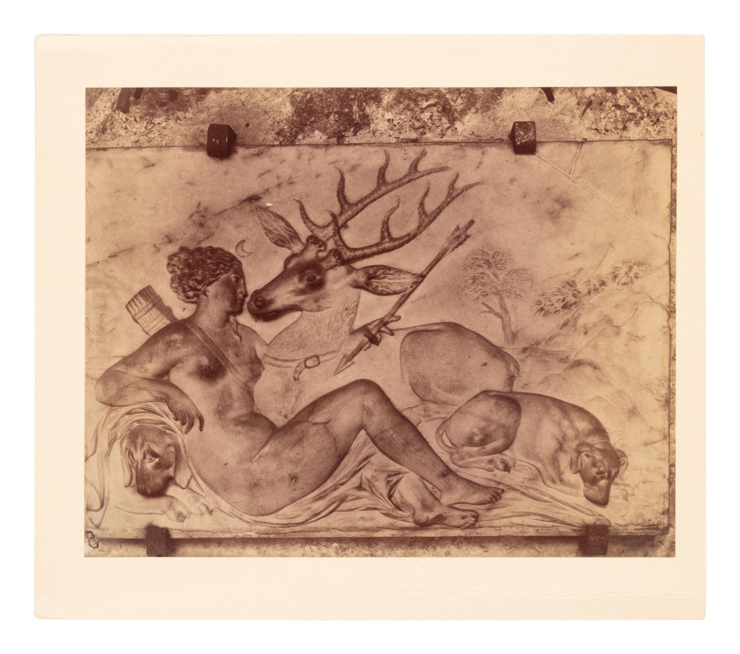 A group of six photographs depicting early 20th Century Parisian architectural details (Saints-Gervais-et-Protais, 1903-1904; Ambassade d'Autriche, 57 rue de Varenne, 1905; La Monnaie-quai Conti [5234], 1905-1906; Hôtel de Roquelaure, boulevard Saint-Germain, 246, 1905-1906; Hôtel de la Duchesse, de Narbonne, rue Varenne 45, 1907; [Cluny–Diane Chasseresse. Art Français. École J. Goujon], 1911)