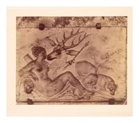 A group of six photographs depicting early 20th Century Parisian architectural details (Saints-Gervais-et-Protais, 1903-1904; Ambassade d'Autriche, 57 rue de Varenne, 1905; La Monnaie-quai Conti [5234], 1905-1906; Hôtel de Roquelaure, boulevard Saint-Germain, 246, 1905-1906; Hôtel de la Duchesse, de Narbonne, rue Varenne 45, 1907; [Cluny–Diane Chasseresse. Art Français. École J. Goujon], 1911)