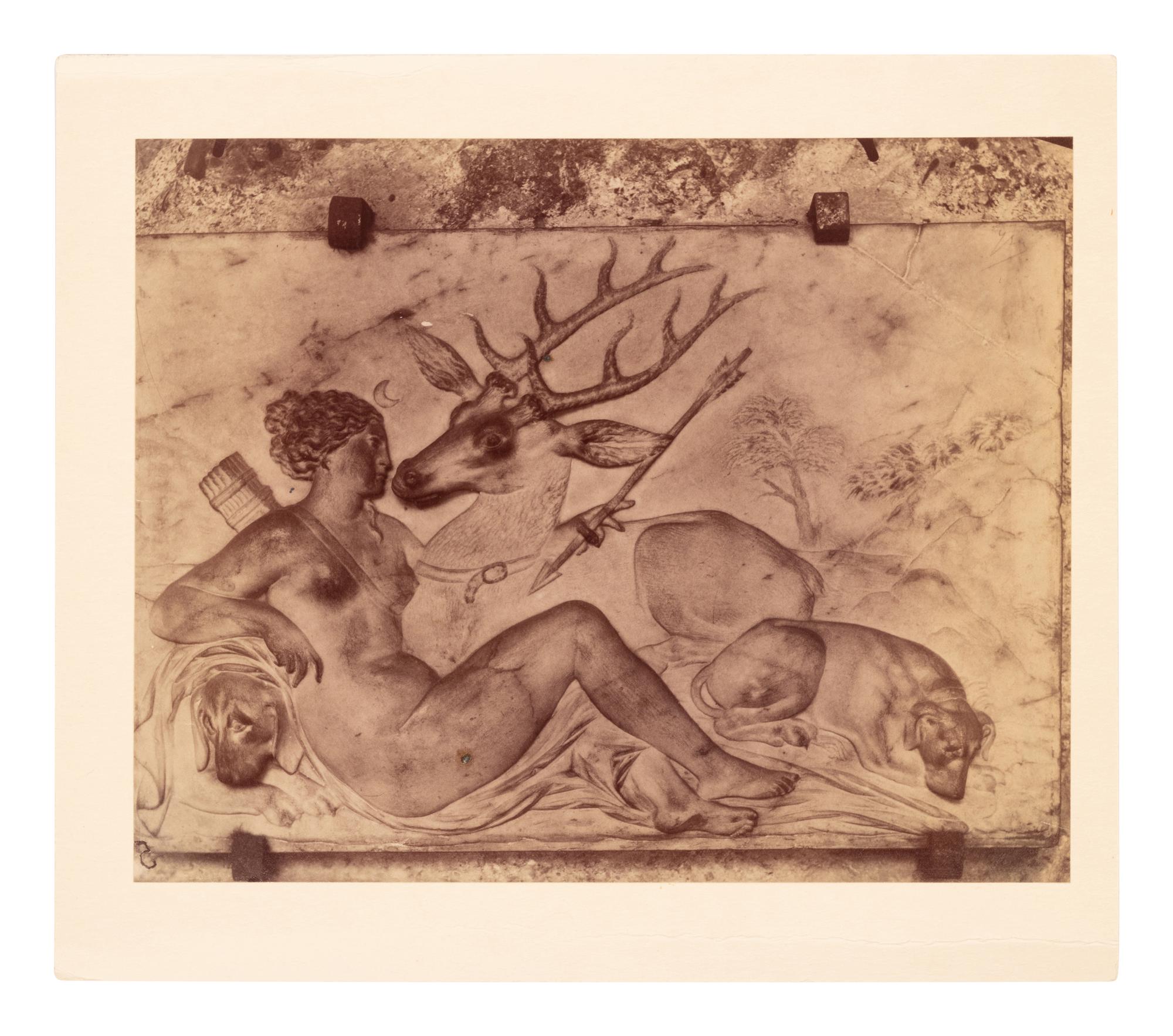 A group of six photographs depicting early 20th Century Parisian architectural details (Saints-Gervais-et-Protais, 1903-1904; Ambassade d'Autriche, 57 rue de Varenne, 1905; La Monnaie-quai Conti [5234], 1905-1906; Hôtel de Roquelaure, boulevard Saint-Germain, 246, 1905-1906; Hôtel de la Duchesse, de Narbonne, rue Varenne 45, 1907; [Cluny–Diane Chasseresse. Art Français. École J. Goujon], 1911)