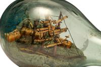 Three Miniature Ship Models
