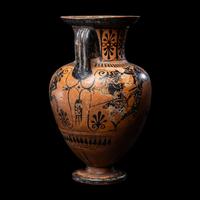 An Attic Black-Figured Neck Amphora