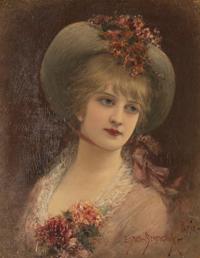 Émile Eisman-Semenowsky (French/Polish, 1857-1911)