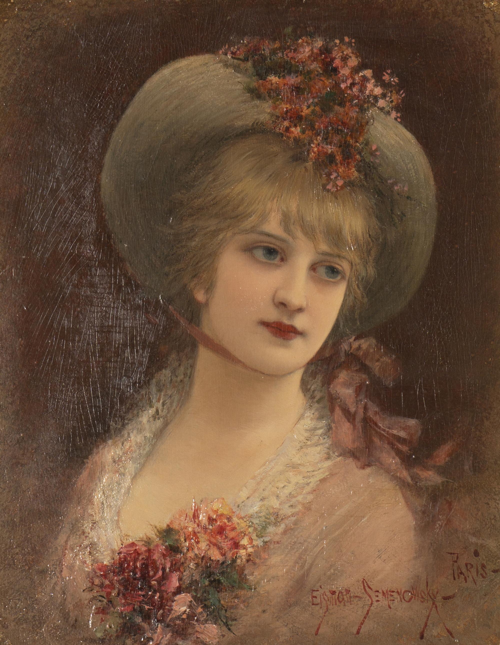 Émile Eisman-Semenowsky (French/Polish, 1857-1911)