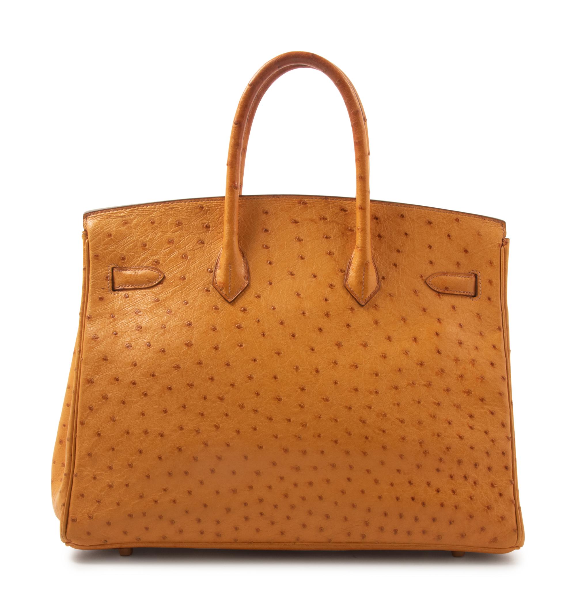 Hermès 35cm Ostrich Birkin, 2000