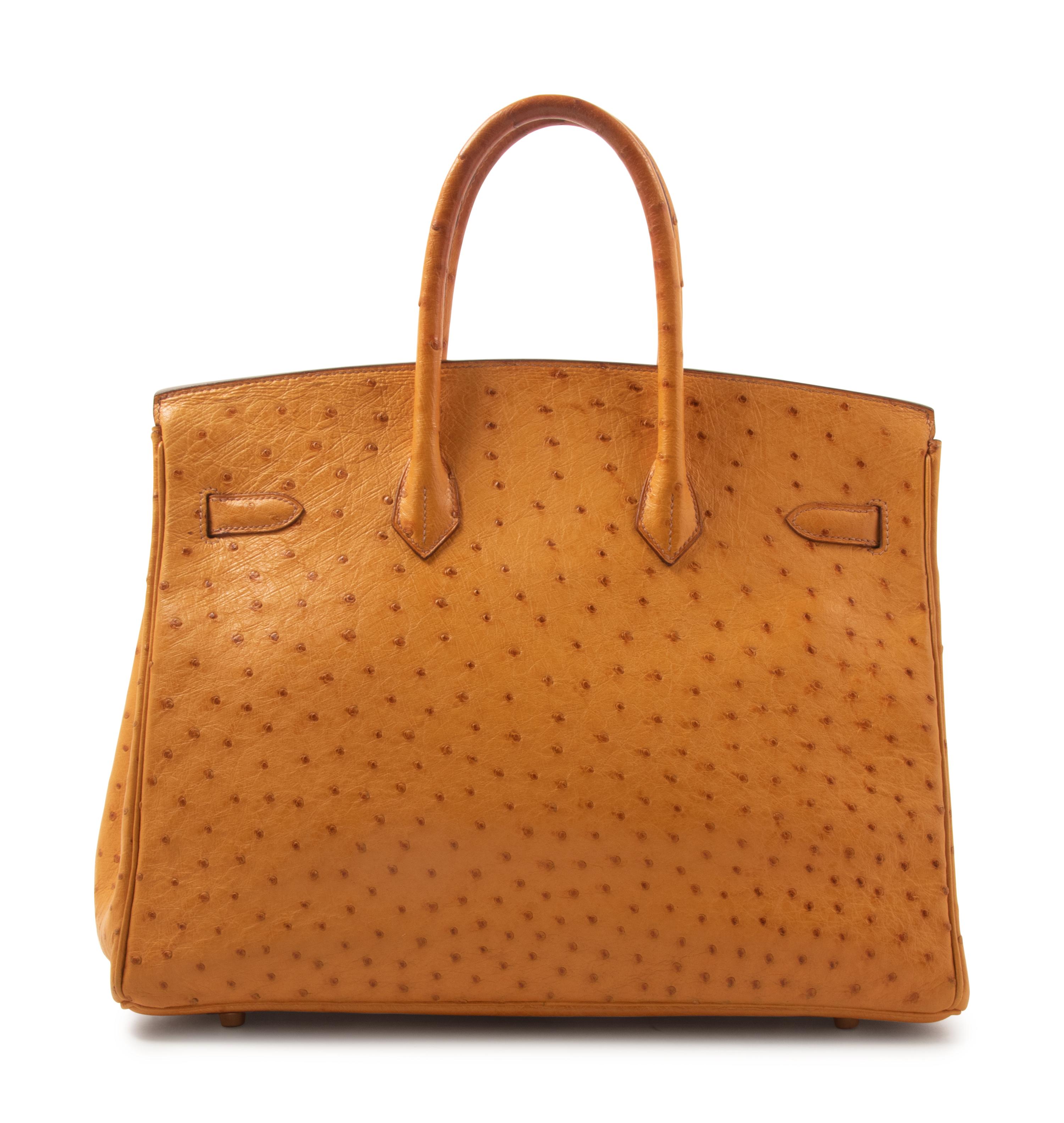 Hermès 35cm Ostrich Birkin, 2000
