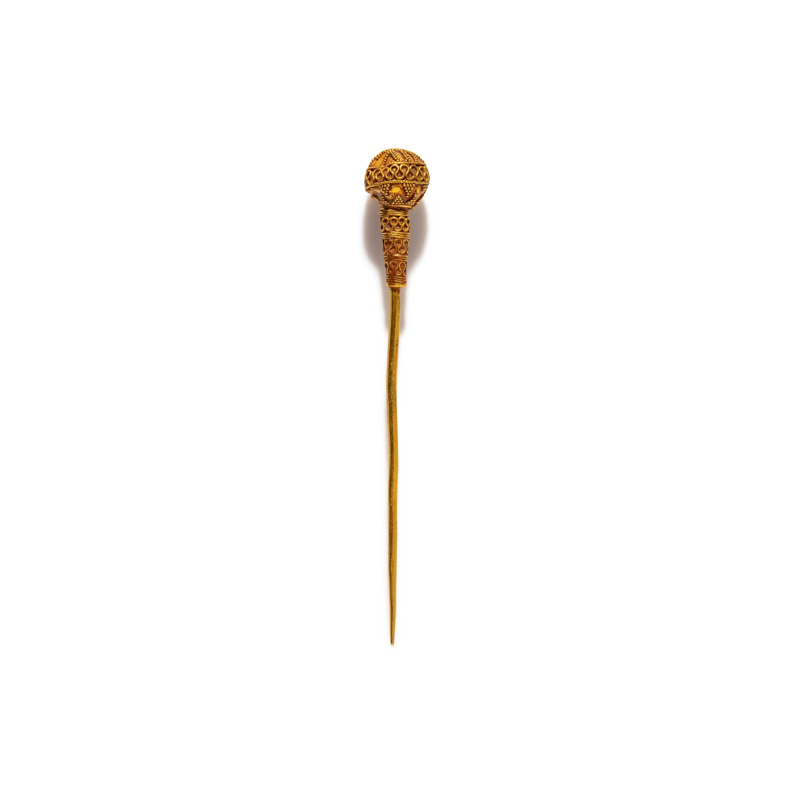 A Greek Gold Stickpin