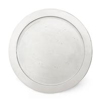 A Tiffany and Co. Silver Circular Table Mirror