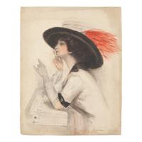[Women's Rights] Group of 3 Items Related to Women's Suffrage, ca. 1869-1915