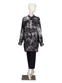 Alexander McQueen, Silk Tunic & Wool Trousers
