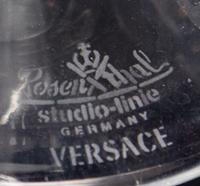 A Set of Eight Versace Wine Glasses