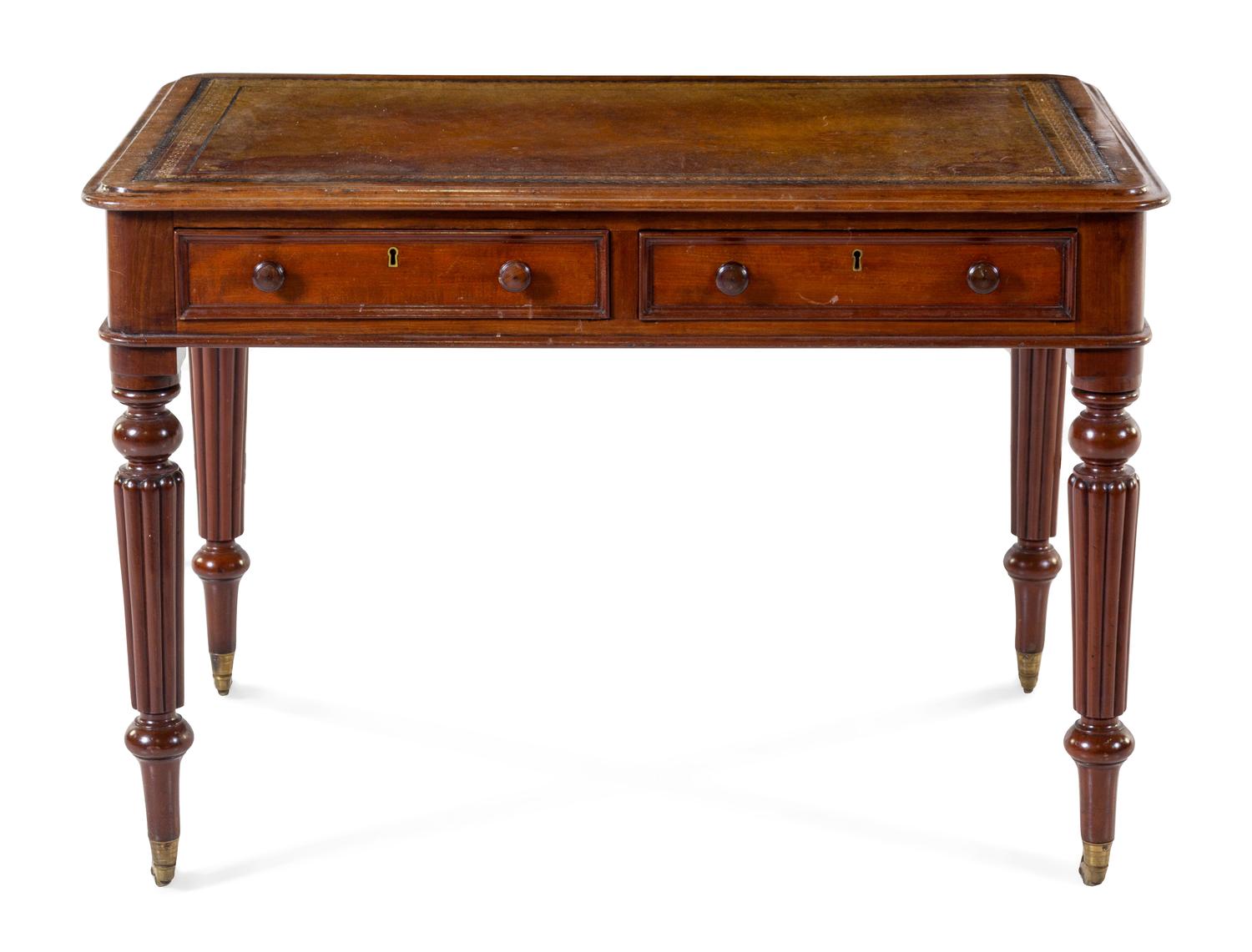 A William IV Mahogany Writing Table