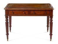 A William IV Mahogany Writing Table