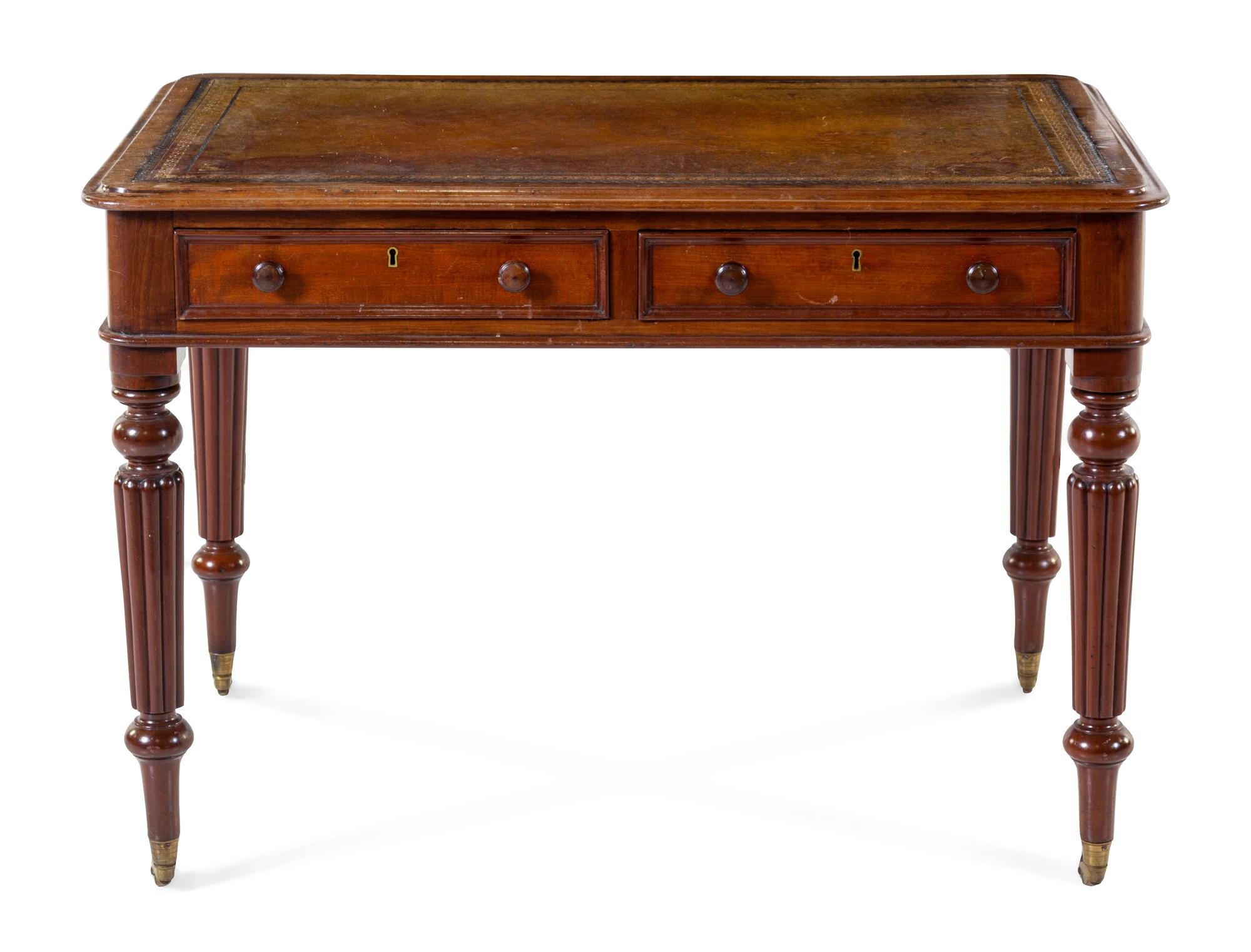 A William IV Mahogany Writing Table