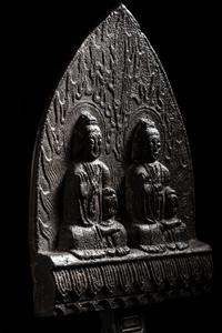 A Chinese Bronze Votive Figure of Buddha