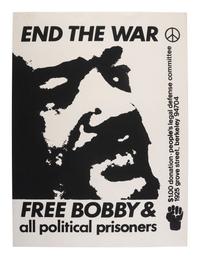 [BLACK PANTHER PARTY]. End the War / Free Bobby & all political prisoners. [Berkeley: People's Legal Defense Committee, ca 1968].