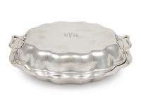 An American Silver Covered Vegetable Dish