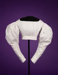 Two 19th Century Cotton Bodices, 1830-40s