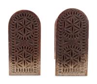 Two Wood Butter or Pastry Molds