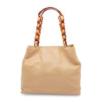 Chanel, Beige Leather CC Tote