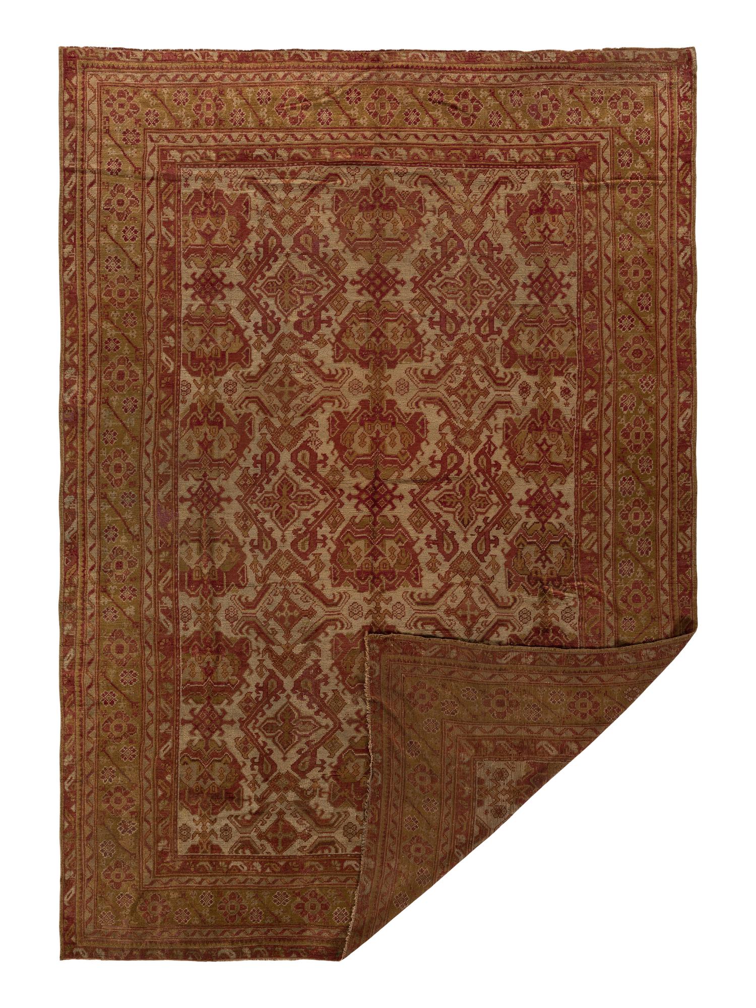 An Oushak Rug