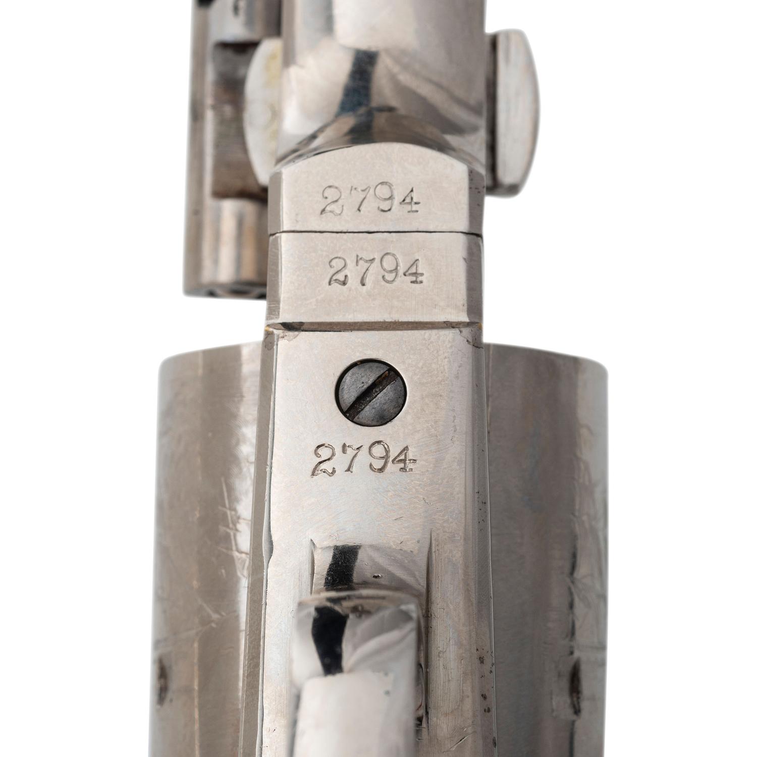 Restored Colt Model 1871-72 Open Top Revolver