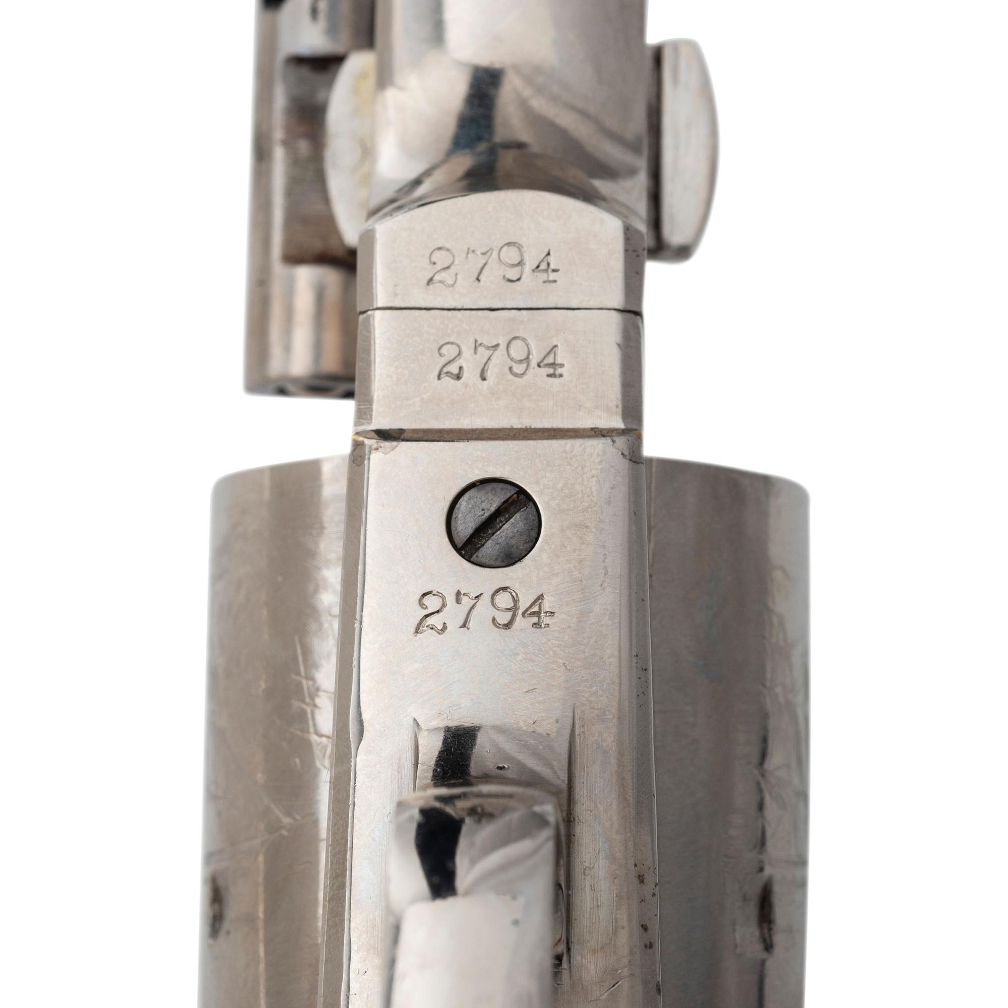 Restored Colt Model 1871-72 Open Top Revolver