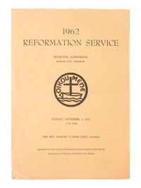 [KING, Martin Luther, Jr. (1929-1968)]. A group of 4 programs from events featuring or honoring Dr. Martin Luther King, Jr. 1956-1965.