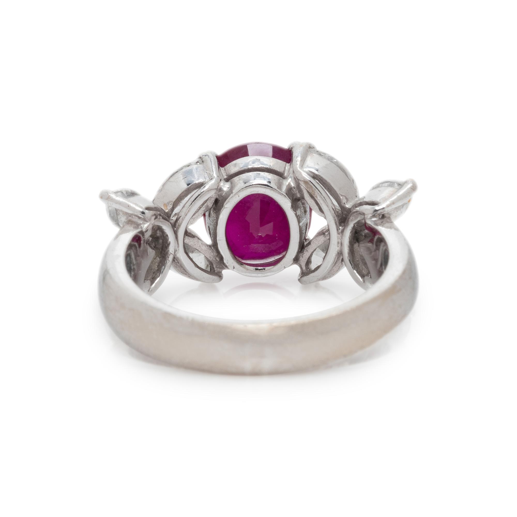 RUBY AND DIAMOND RING
