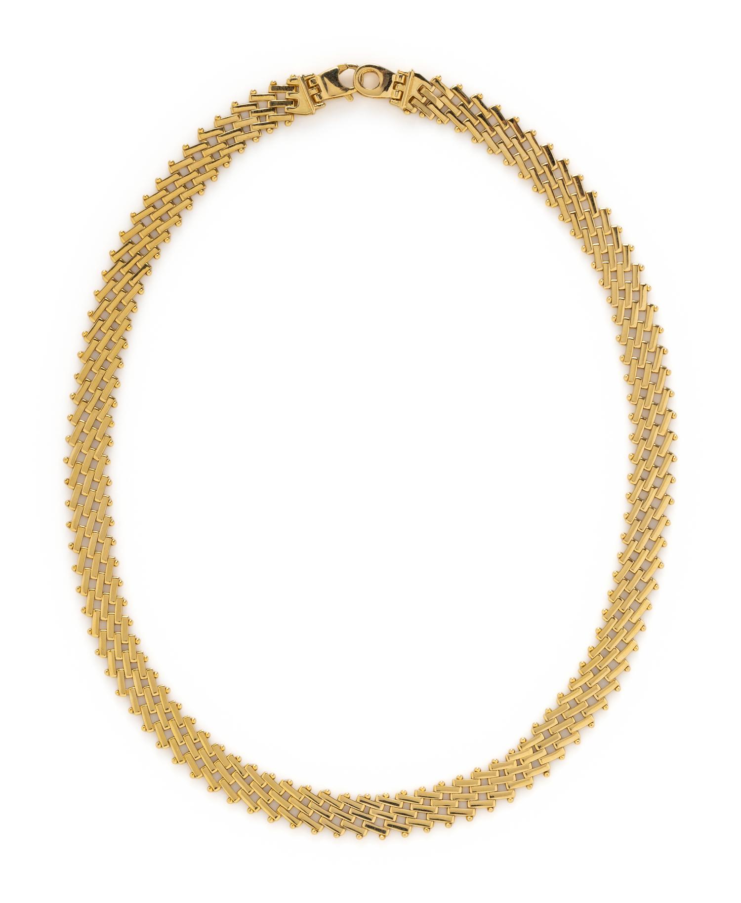YELLOW GOLD NECKLACE
