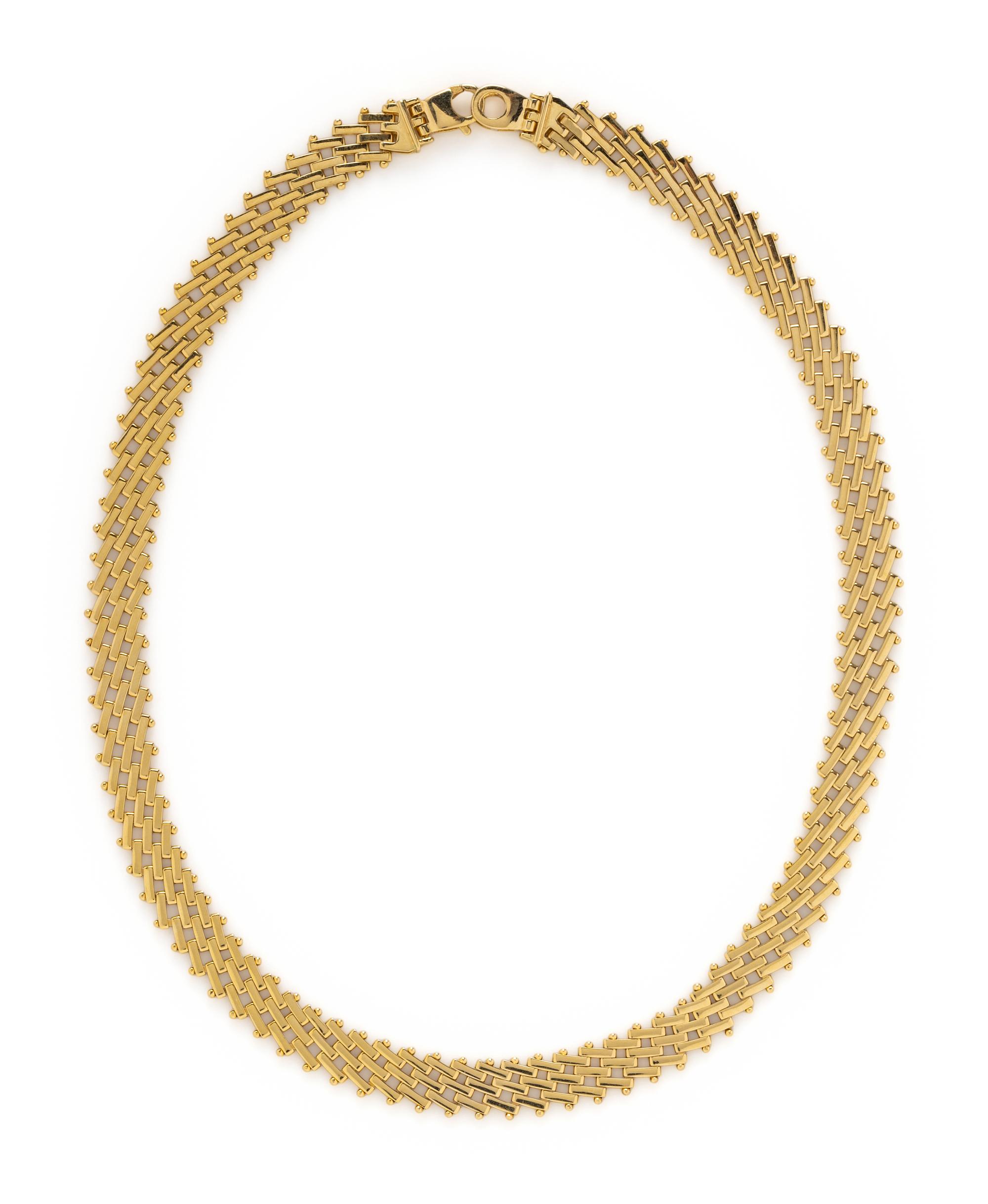 YELLOW GOLD NECKLACE