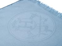 Hermès Cashmere/Silk Scarf with Fringe